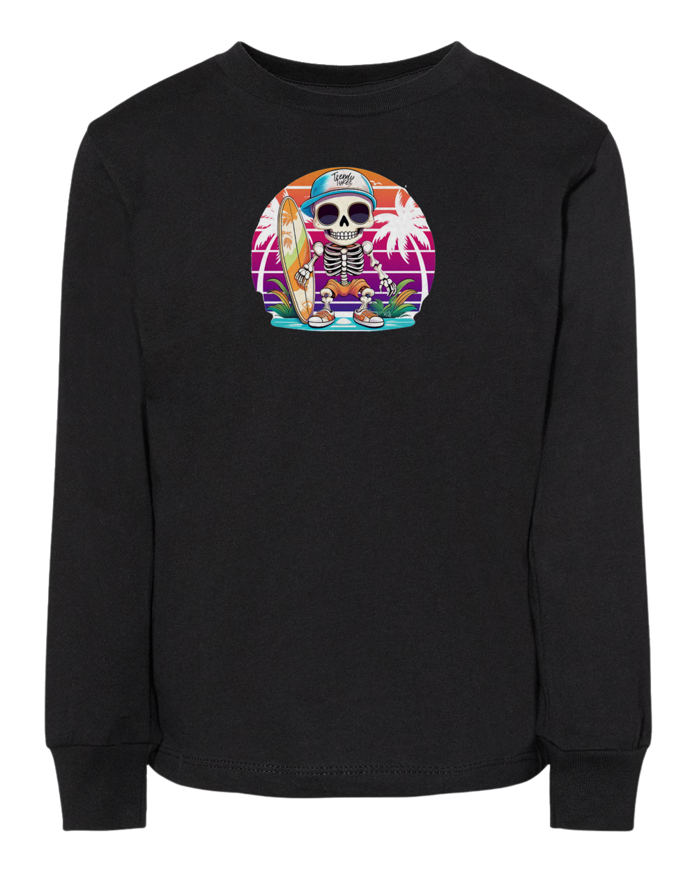 Surfing Skelly Long Sleeve
