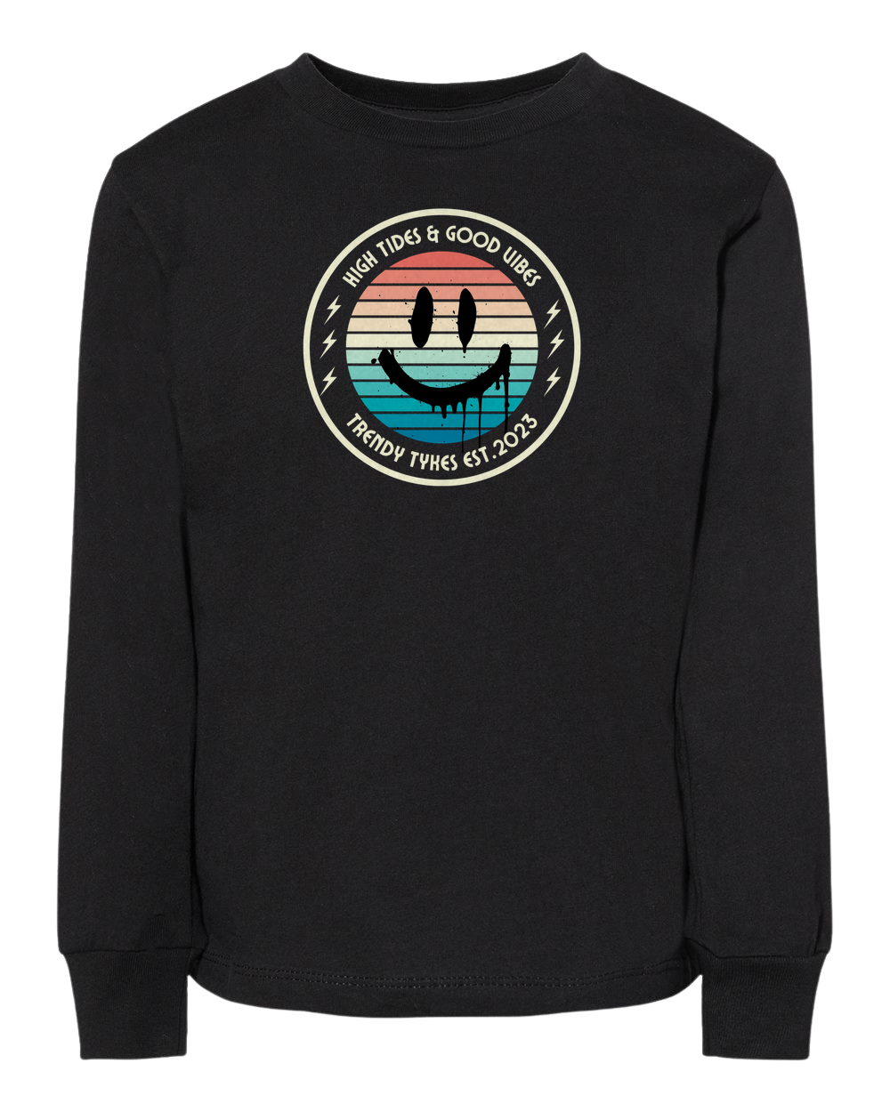 High Tide and Good Vibes Long Sleeve