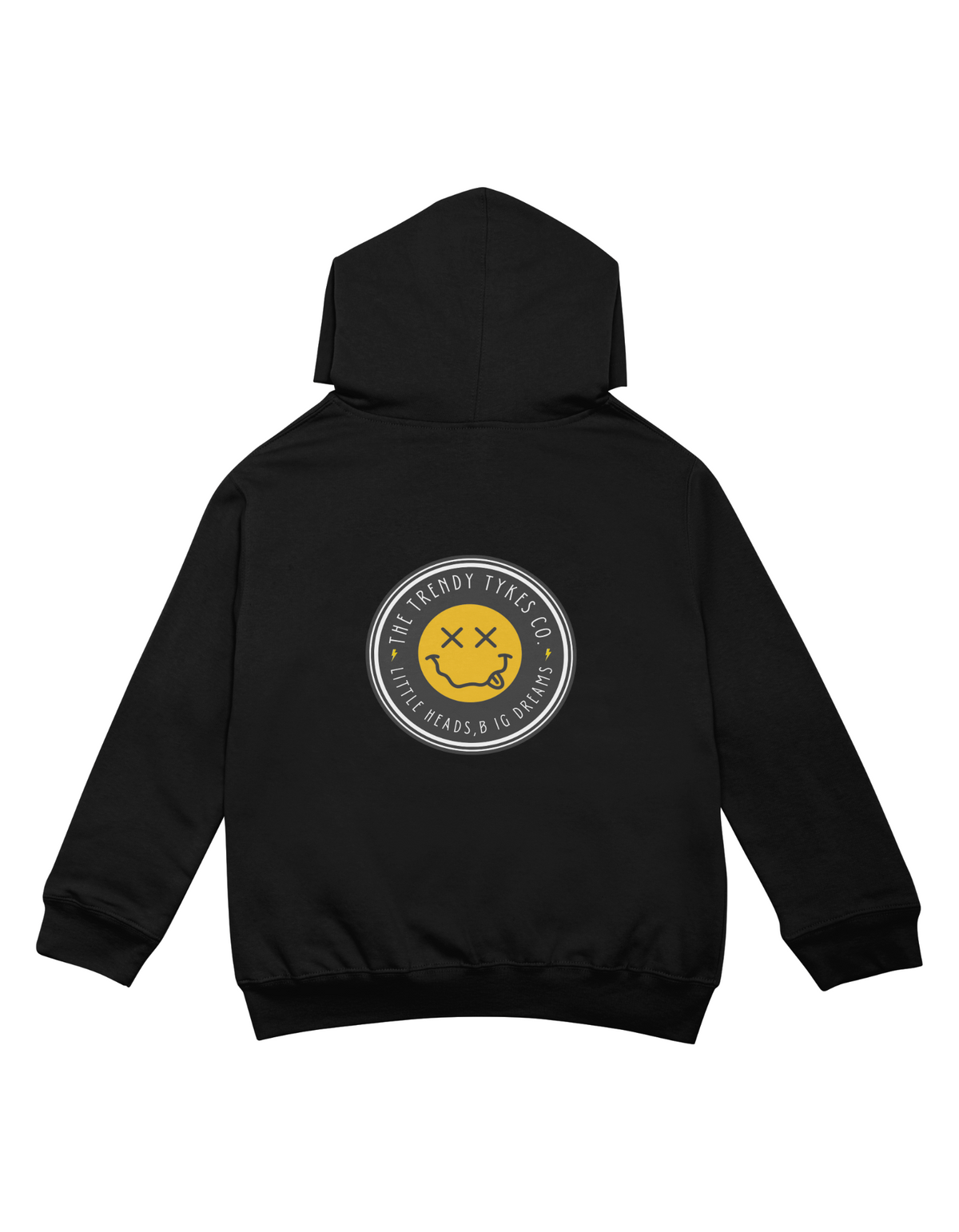 Crazy Smiley Logo Kids' Graphic Hoodie | The Trendy Tykes Crazy Smiley Logo Kids' Graphic Hoodie | The Trendy Tykes