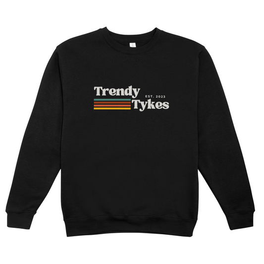 Retro Trendy Tykes Crew