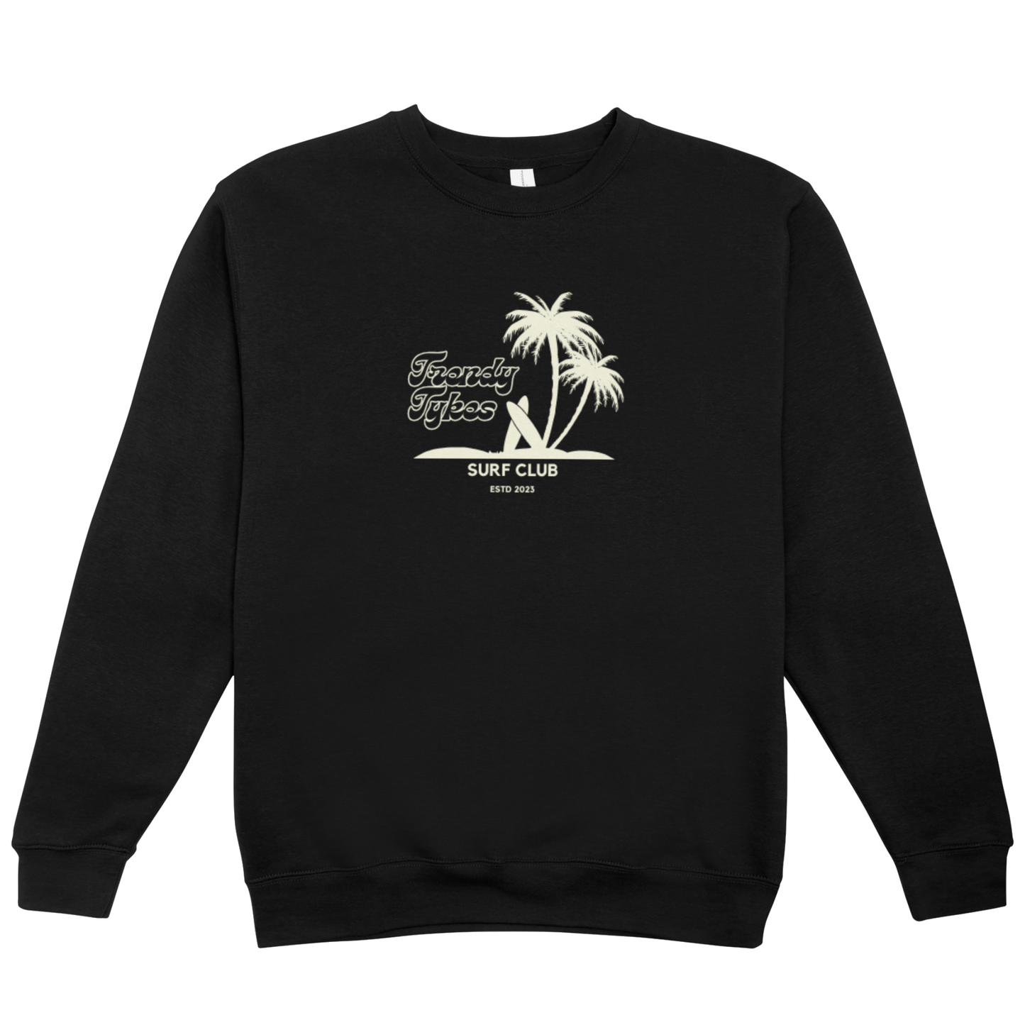 Beach Vibes Trendy Tykes Crew